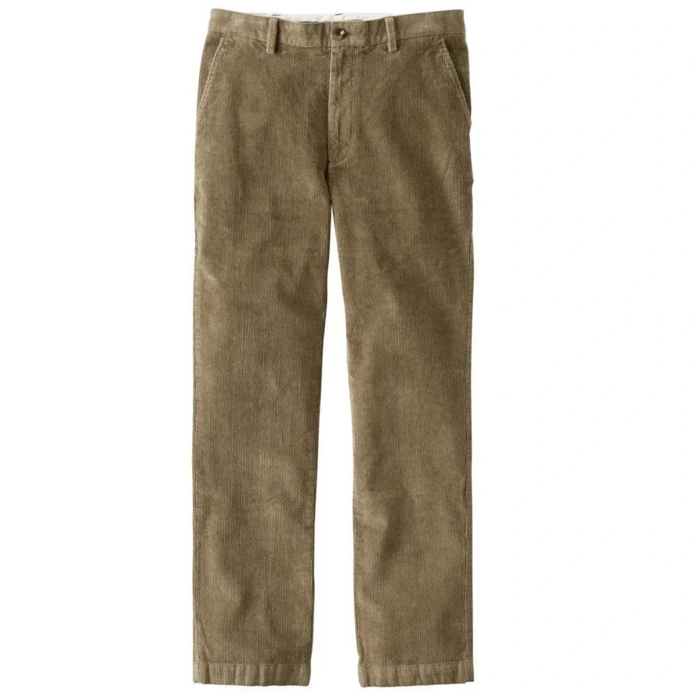 L.L. Bean Men's Stretch Country Corduroy Pants, Classic‎ Fit, Plain Front 36x34